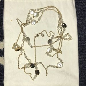 Vera Bradley Long Pearl Necklace